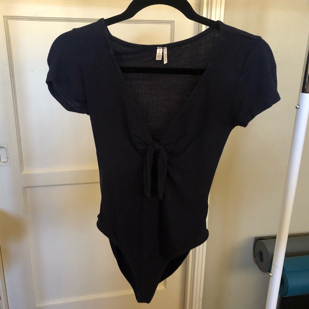 Blue Body suit